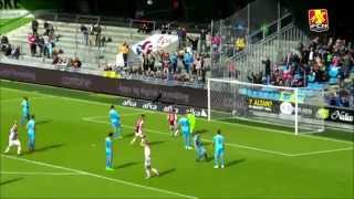 Highlights AaB  FC Nordsjælland 1  0 [upl. by Nager]