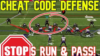 The MOST OVERPOWERED DEFENSE in Madden NFL 24 Shuts Down Any Offense RUN amp PASS Gameplay Tips [upl. by Doowyah476]