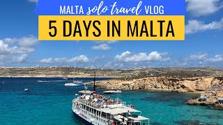 The Ultimate Malta Solo Travel Vlog  Ebony Meets World [upl. by Ednutey]