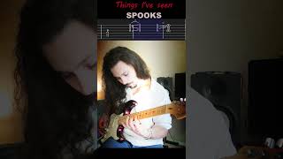 THINGS IVE SEEN spooks guitar guitarriffs music tabs rap cover guitarcover rapper [upl. by Tterrag]