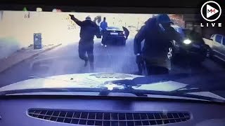 Dramatic dashcam footage of robbery outside Joburg mosque [upl. by Terencio]