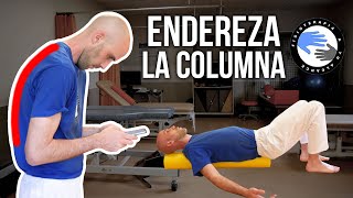 Como enderezar y alinear la columna vertebral [upl. by Ive]