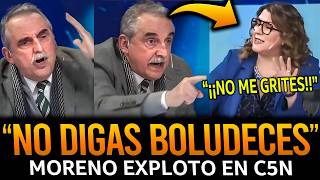 ¡FUERTE CRUCE entre GUILLERMO MORENO y PERIODISTA de C5N [upl. by Fisoi]