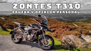 PRUEBA de la ZONTES T310 y OPINION PERSONAL [upl. by Sheilah]