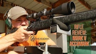 Rifle Review Mark V Accumark by Weatherby in 65 Creedmoor [upl. by Arrim]