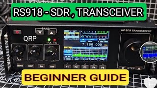 RS918 SDR  HF Beginner Learning [upl. by Naman]