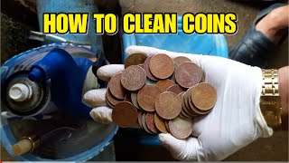 How to clean coins in less than a minute [upl. by Sarena925]