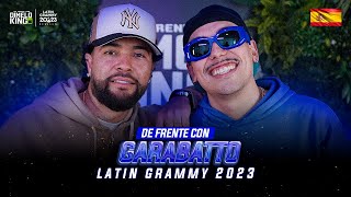 GARABATTO DE FRENTE CON DIMELOKING ENTREVISTA LATINGRAMMY [upl. by Burgwell]