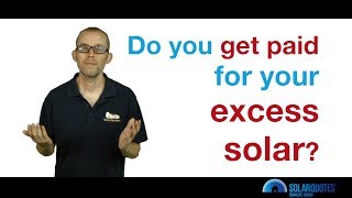 Do You Get Paid For Making Solar Electricity In Australia [upl. by Nileek]