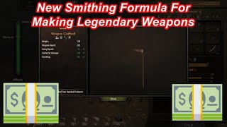 Bannerlord New System To Smith Legendary Weapons  Flesson19 [upl. by Ainitsirc]