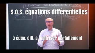 3 équations différentielles à maîtriser parfaitement en physique [upl. by Eerised]