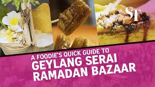 Foodies quick guide to Geylang Serai Ramadan Bazaar [upl. by Meingolda]