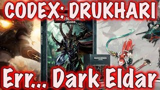 8th Edition Drukhari Codex amp Stratagems Sneak Peek  Warhammer 40K News [upl. by Baker]