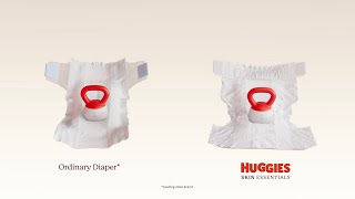 Diaper Demo 15  Huggies® Skin Essentials™ [upl. by Lukas]