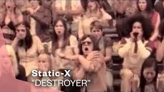 StaticX  Destroyer Official Music Video  Warner Vault [upl. by Aynam]