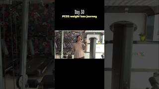 Day 30  PCOS weight loss journey weightlossjourneypcosweightloss pcoscommunity doitforyourself [upl. by Lamberto]