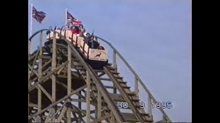 The Antelope coaster at Gullivers World 1995 [upl. by Buehrer728]