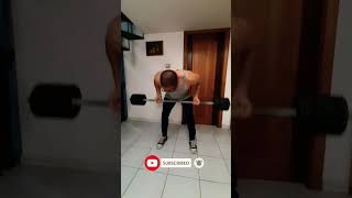 Remo con barra agarre prono y agarre supino💯🏋‍♂️💪yoentreno shorts viralvideo motivation fitness [upl. by Jat]