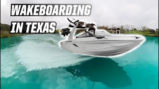 WAKEBOARDING IN TEXAS [upl. by Asnarepse]