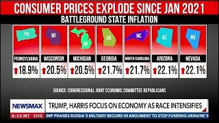 TRUMP vs HARRIS Who Can Tame Inflation [upl. by Roban]