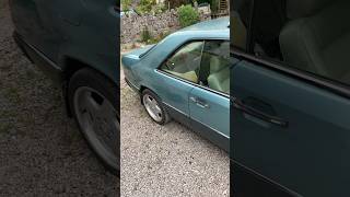 C124 W124 Coupe Help Chrome Window Trim Refit [upl. by Krysta]