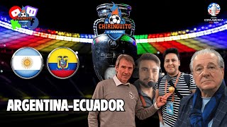 ⚽️ ARGENTINA  ECUADOR  Matías DAlessandro Lobo y Andrés Chavez  Chiringuito Live [upl. by Dolhenty141]