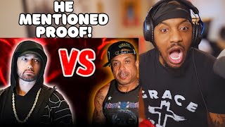 HE MENTIONED PROOF YUP HE FINISHED  Benzino  Vulturius Eminem Diss REACTION [upl. by Rhynd561]