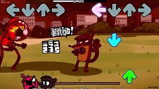 Friday Night Funkin SNICKERDOODLE FANMADE CHART  FNF Regular Show Benson Vs Rigby SDCB MOD [upl. by Euginimod666]