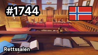 1744 🇳🇴 📕8📄44  Rettssalen  Junes Journey [upl. by Ivad800]