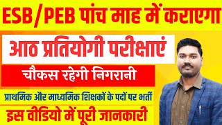 ESBPEB पांच माह में कराएगा  आठ प्रतियोगी परीक्षाएं  जल्द MPSI amp MP Police की भर्तियां [upl. by Willow]