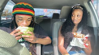 Turning A VEGETARIAN To See My Girlfriend Reaction 🌱 [upl. by Neyugn]