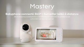 Babyphone connecté 360°  Surveiller bébé à distance [upl. by Odnalro]