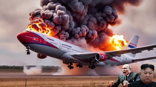 happened 30 seconds ago the plane carrying 500 NORTH KOREAN commanders was destroyed by Ukraine [upl. by Eolhc]