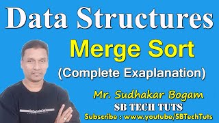 Merge Sort with Example Complete Explanation  Merge Sort  Data Structures [upl. by Eniretac856]