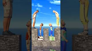 Money vs knowledge help victor and adam please 1 like gaming short video [upl. by Airuam]