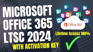 Install Microsoft Office LTSC 2024 Free With Activation Key  Genuine Version  Hindi [upl. by Saerdna]