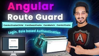 Route Guards in Angular  Full Tutorial for Secure Routing in Hindi [upl. by Ettenwahs]