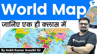 World Map  जानिए एक ही क्लास में by Ankit Avasthi Sir [upl. by Satterfield59]