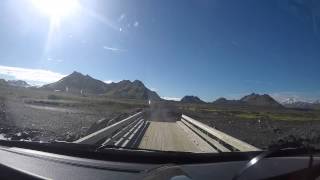 Driving from Landmannalaugar to Thorsmork [upl. by Amersham]