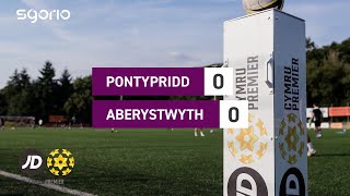 Pontypridd 00 Aberystwyth  Uchafbwyntiau  Highlights JD Cymru Premier [upl. by Eyk]