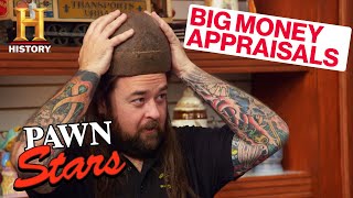 Pawn Stars 7 HIGH VALUE APPRAISALS Major Money for Super Rare Items  History [upl. by Hulbert]