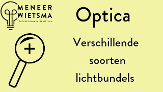 Natuurkunde uitleg Optica 3 Breking en soorten lenzen [upl. by Airliah98]