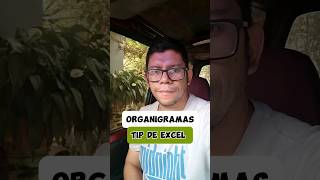 Organigramas en excel excel exceltips tecnologia tips tipsinformatica [upl. by Etnuaed]