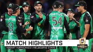 Stars stay alive as Hurricanes bow out  KFC BBL08 [upl. by Ilyse]