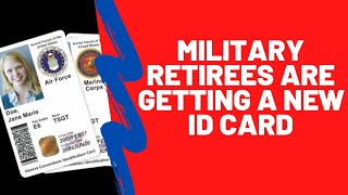 The New Military Retiree ID Card  When and How to Get Yours 2024 Update [upl. by Elgar227]