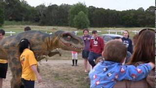 Dinosaurs at Dromana 3 DriveIn [upl. by Amsirac]