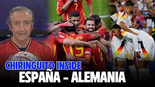 ⚽️ ESPAÑA  ALEMANIA  EURO 2024  CHIRINGUITO INSIDE [upl. by Hen]