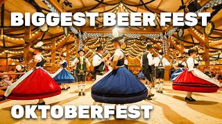 Oktoberfest the worlds biggest beer festival • 4K [upl. by Yur]