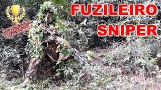 Camuflagem  FUZILEIRO SNIPER AIRSOFT [upl. by Fee]