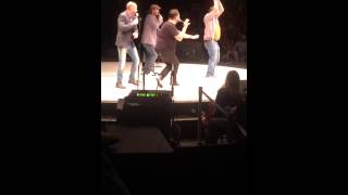 Impractical Jokers LIVE  Westbury NY  Murr has an accident [upl. by Elleinaj]